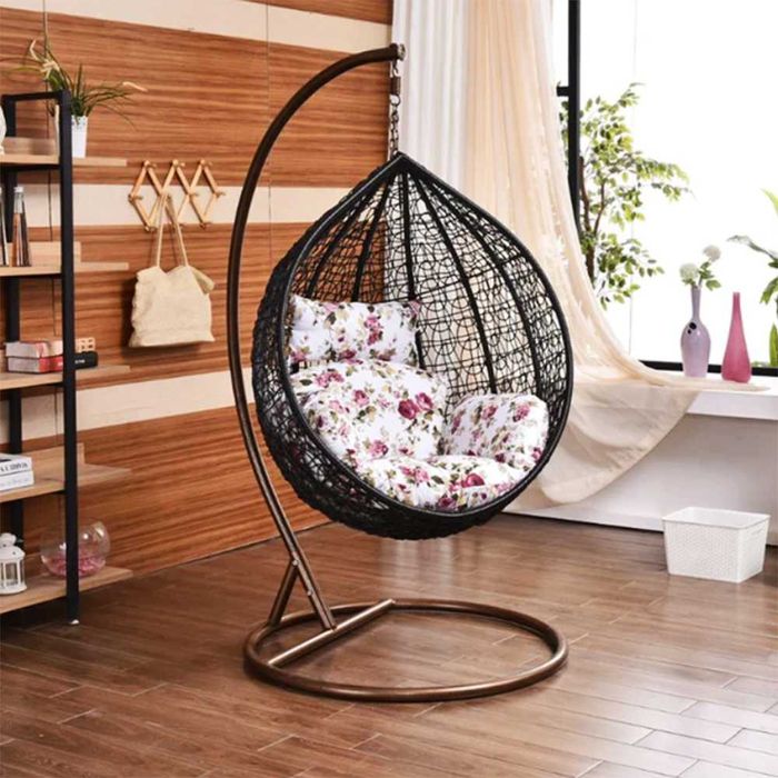 Ратанова Градинска Люлка Comfort , Меки Възглавници, до 200 кг