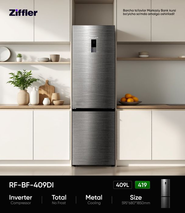 Ziffler haldeniklarimiz yana sotuvga qoyld arzon narhda