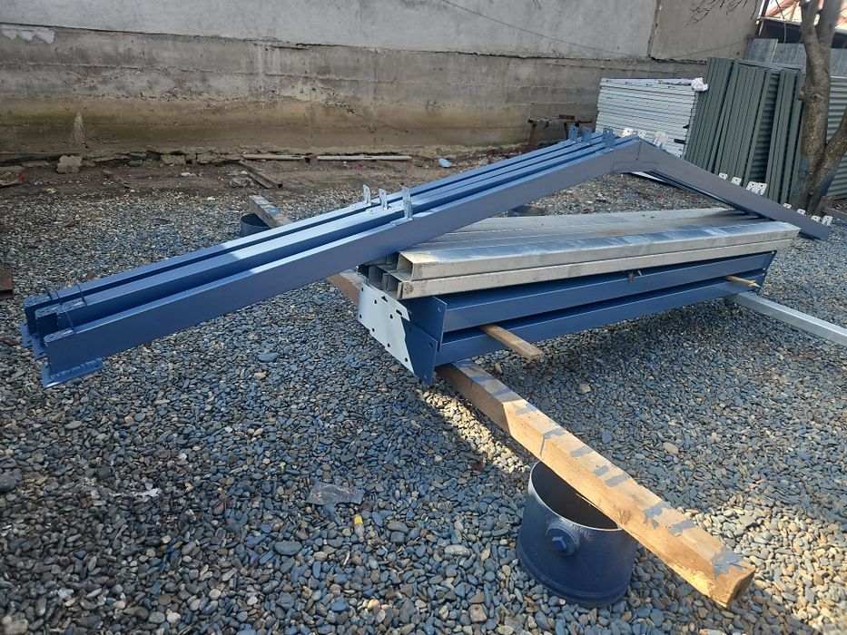 Vând panouri de gard din tabla ondulata, garaje auto