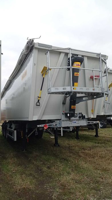 Semiremorci ZASLAW- bena ALUMINIU - 24 m3 - 61 m3