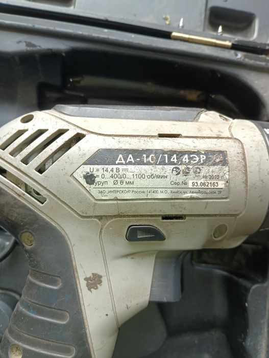 Продам шуруповёрт Интерскол