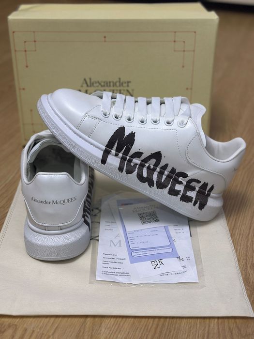 Adidasi Alexander McQueen Graffiti