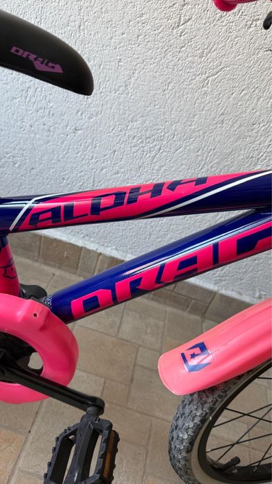 Детски велосипед Drag Alpha 18” – Blue/Pink