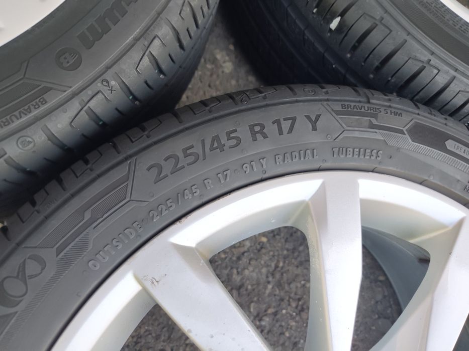 17" оригинални алуминиеви джанти за Vw Golf 5,6,7...