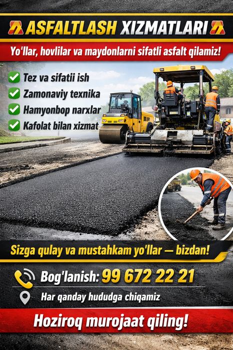 Asfaltlash xizmati
