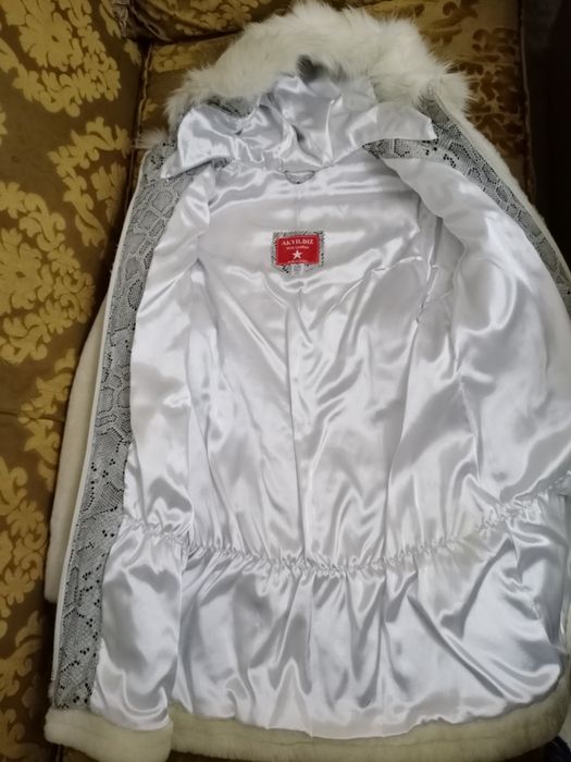 Шуба детская цигейка