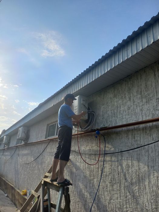 Установка кондиционеров