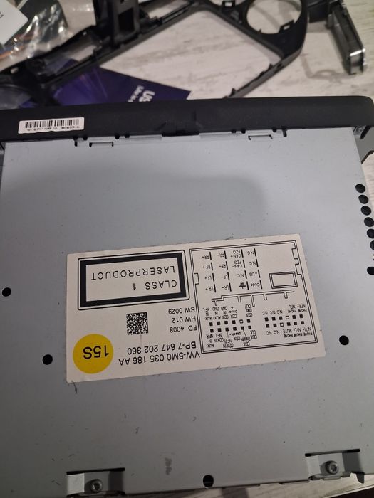 Vand CD player tiguan