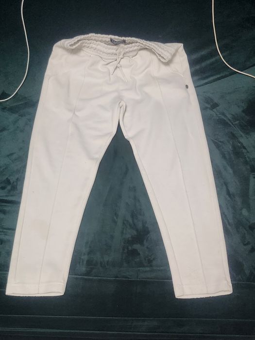 Pantaloni eleganti albi  marimea S
