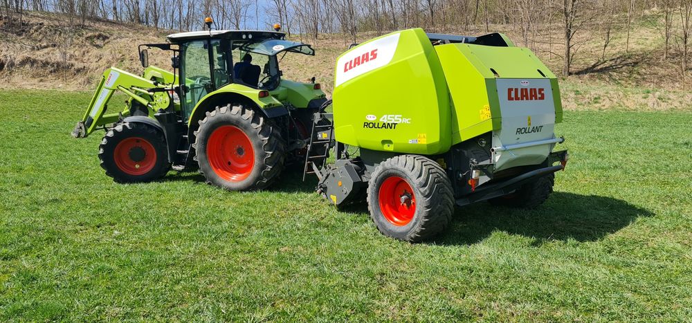 Balotiera Claas Rollant 455 RC