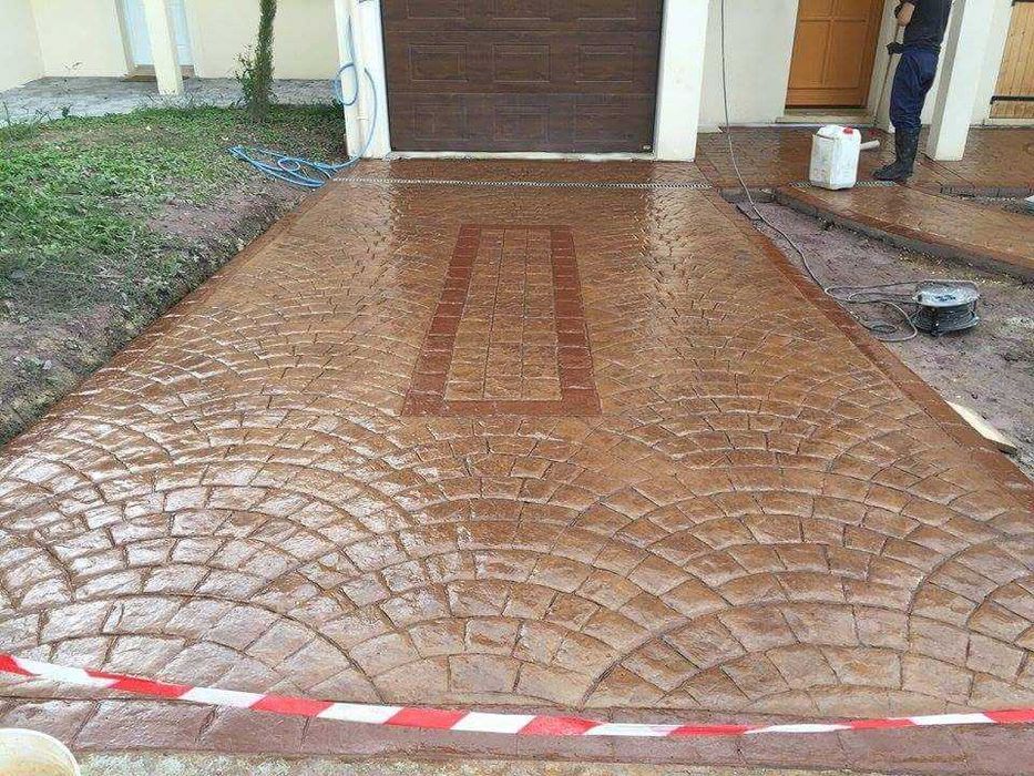 Beton Amprentat / Beton Elicopterizat/Beton Amprentat în vertical