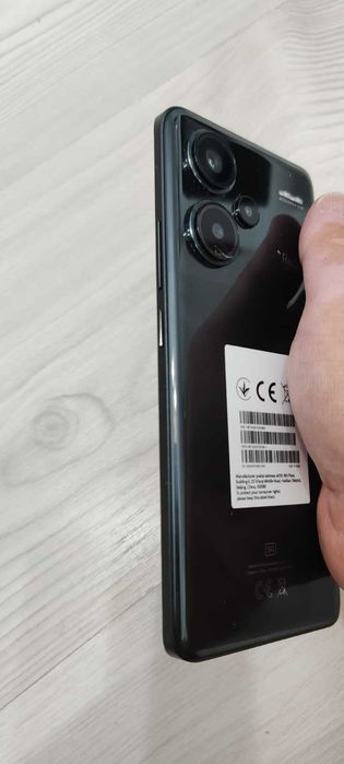 Telefon mobil Xiaomi Redmi Note 13 Pro+, 12GB RAM, 512GB, 5G, Black