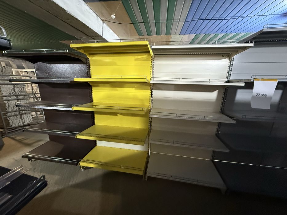 Стеллажи металлические б/у