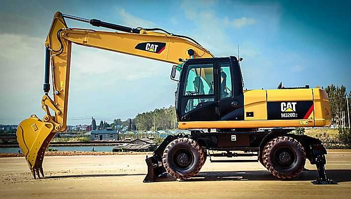 Колесный экскаватор CAT [M320] 1.19м³