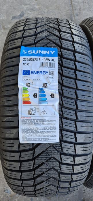 4 anvelope M+S noi Sunny 235/55/17,dot 2024.Pretul este pe bucata.