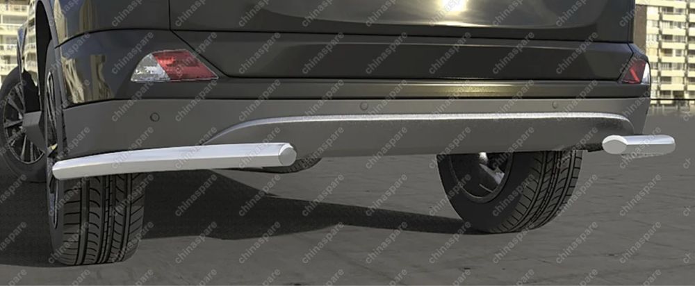 Защита заднего бампера Toyota Rav4