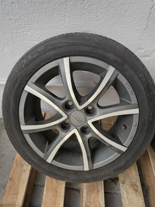 Set jante aliaj  4x108 R15 MAK anvelopa vara compatibile Ford, PSA