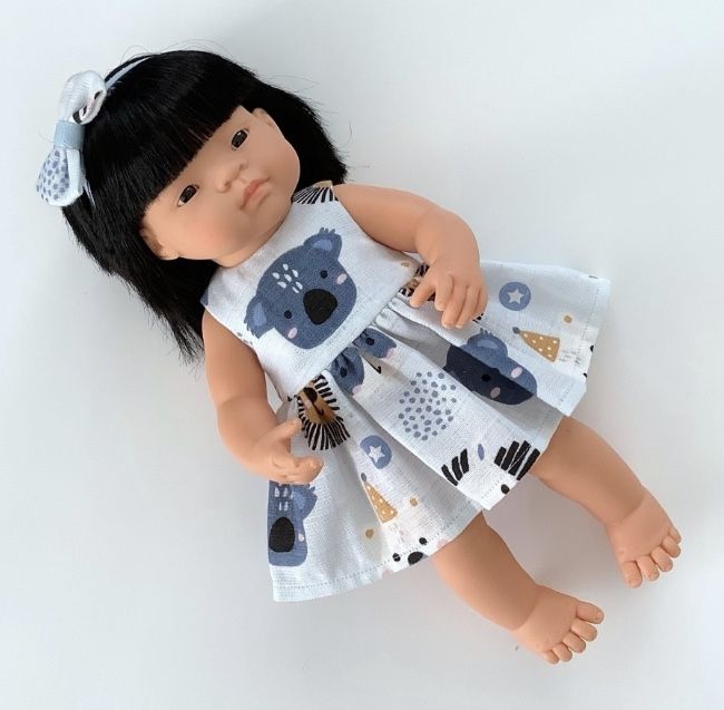 Новая. Кукла Испания. Азиатка. Миниленд.