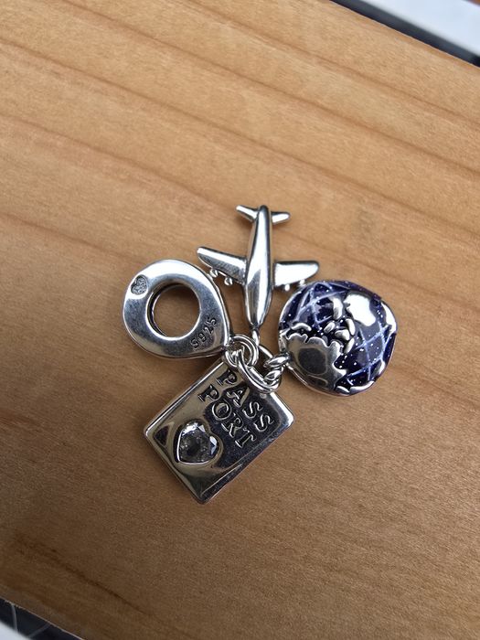Charm Argint S925 – Travel World, compatibil Pandora
