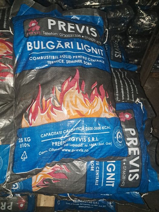 Carbune lignit la sac