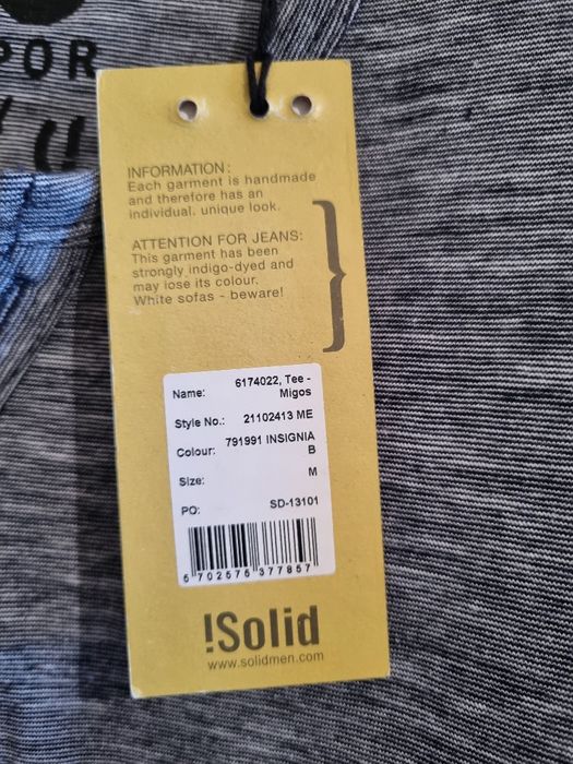 Bluza barbati " Solid". Marimea M. Noua