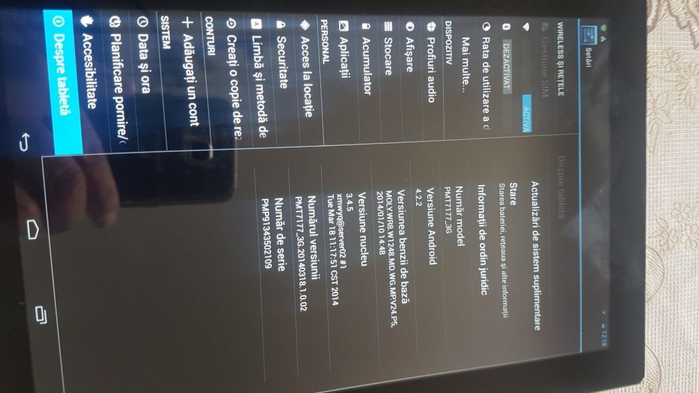 Tablete PRESTIGIO 10"