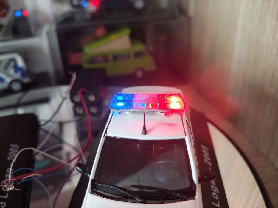 Macheta Dacia Logan ,,Poliția Rurală,,