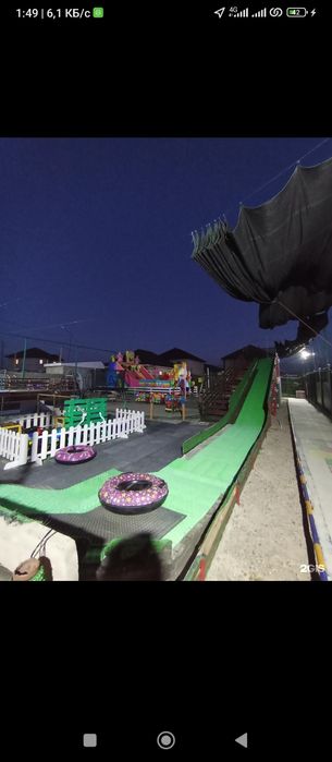 Батут, паровозик, аттракцион, тир, т.б.