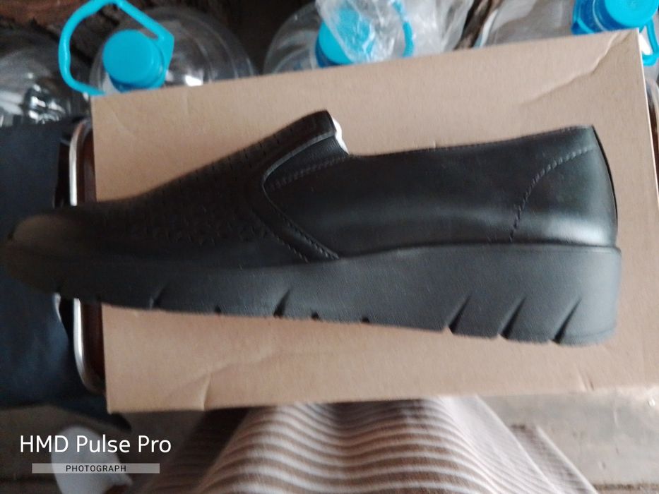 Дамски обувки естествена кожа Jana