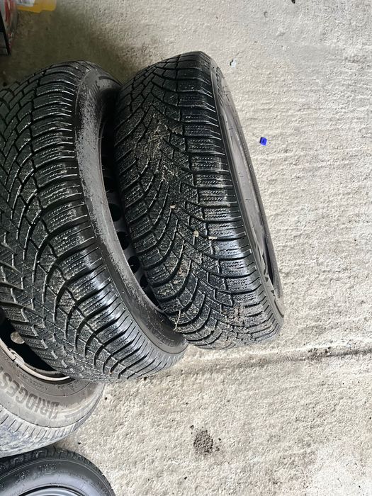 2 Roți ca noi 5x112 196 65 15 M+S Vw Audi seat Skoda
