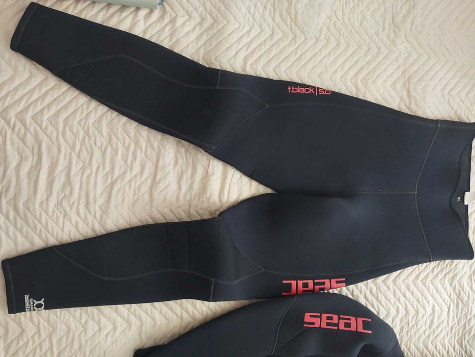 Мъжки неопренов костюм Seac -T black Yamamoto 5mm