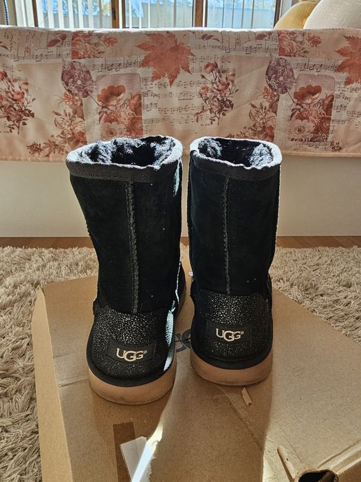 Ugg дамски зимни боти черни
