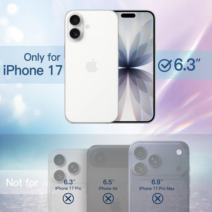 Блестящ кейс glitter case за apple iphone 17