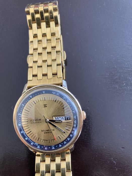 Мъжки оригинален швейцарски автоматичен часовник EDOX