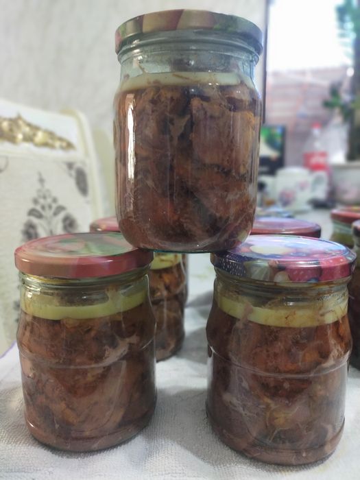 Тушёнка из отборного мясо