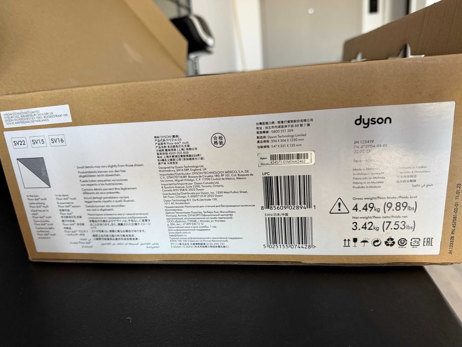 Dyson Suport incarcare Grab + Go Dock podea