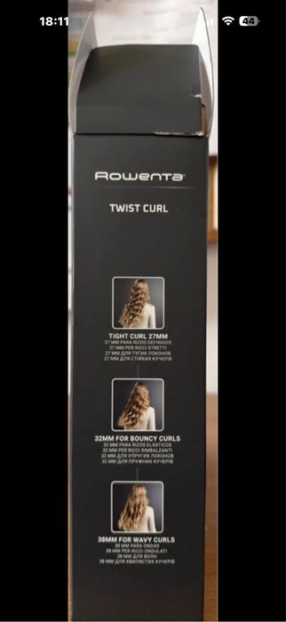 Ondulator Twist curl Rowenta
