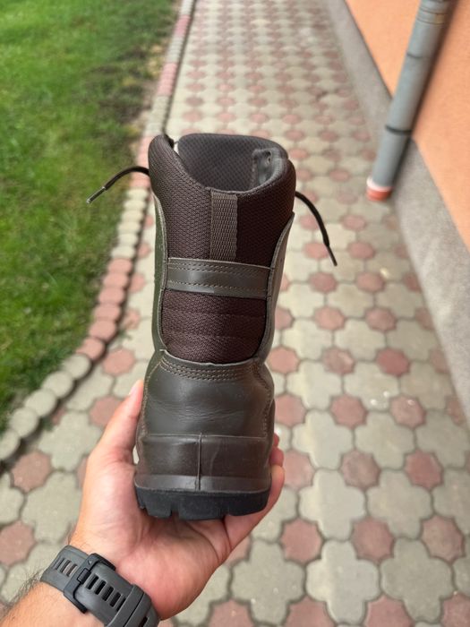 Bocanci militari de piele talan
