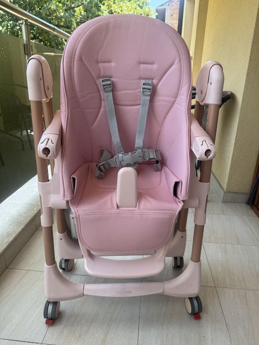 Стол за хранене Peg Perego (розов)