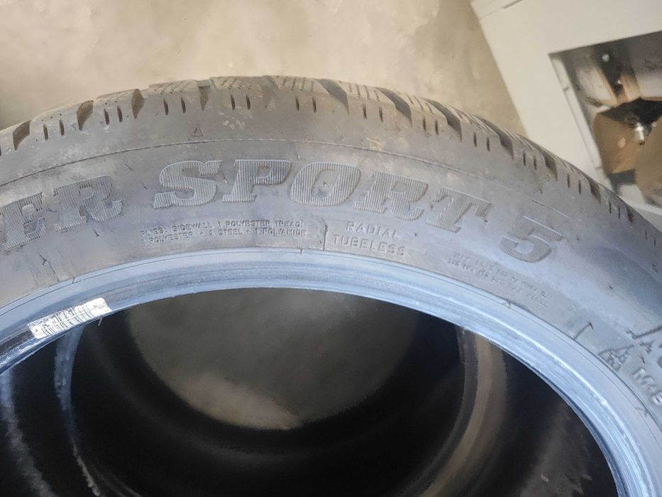 2бр. зимни гуми 255/45/19 Dunlop