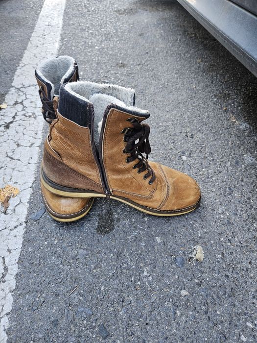 Зимни боти Zign с пух