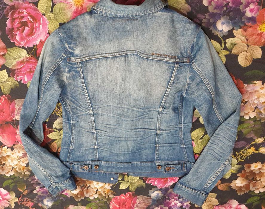 Дамско дънково яке