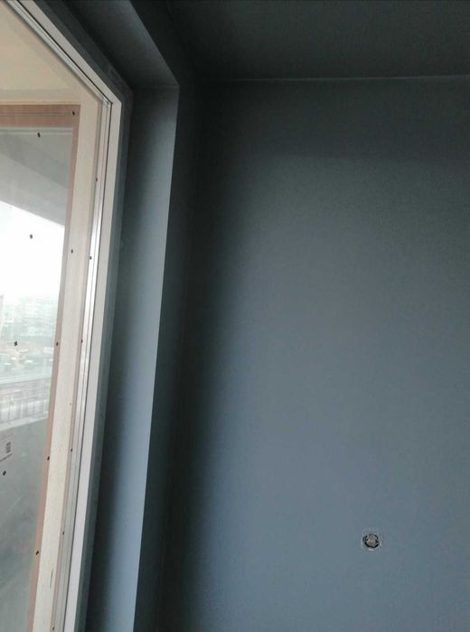 ОБРЪЩАНЕ на прозорци,шпакловане и боядисване на жилища латекс