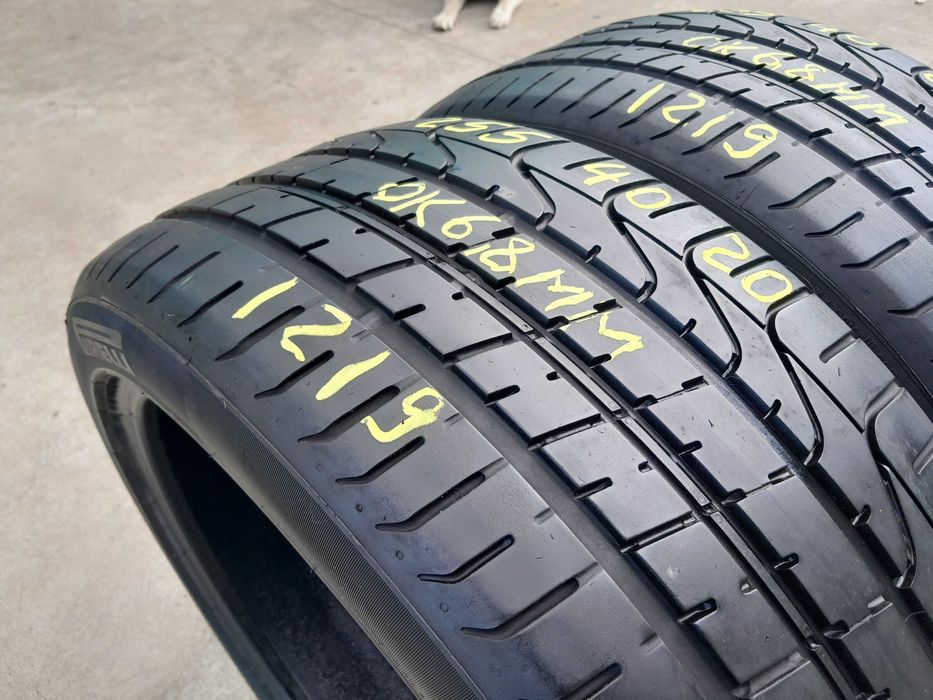 Doua anvelope vara 255 40 20 pirelli p zero profil de 7 mm