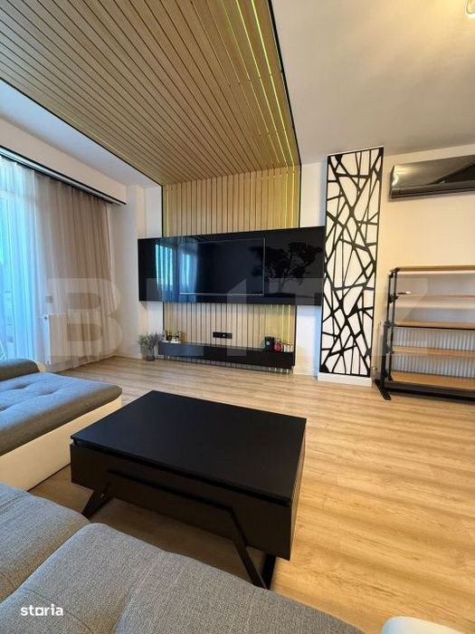 Apartament premium, la cheie, cu 2 camere decomandate, garaj, Soporulu