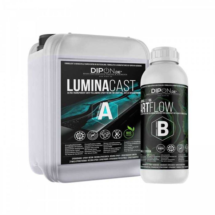 Епоксидна смола с висок вискозитет (1 до 20 мм.) - 3 кг.