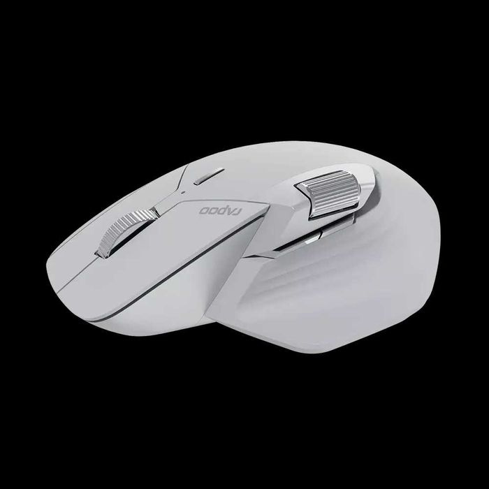 Rapoo MT760L Grey White беспроводная мышь 4000 DPI