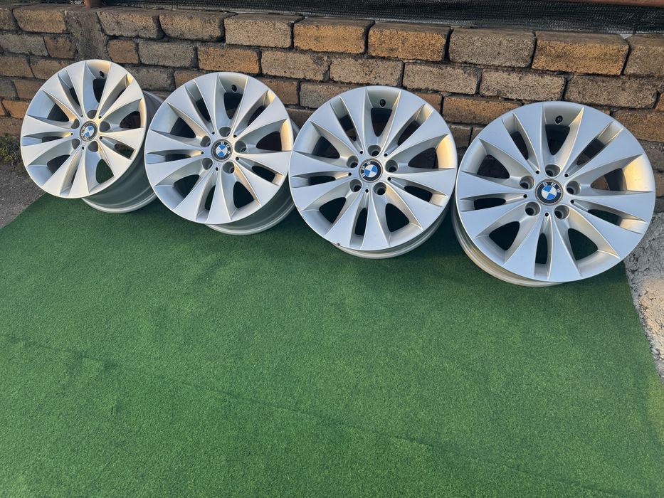 4 броя Джанти БМВ BMW Style 116 17 цола за E60 E61 E34 E36 E46 E90 E91