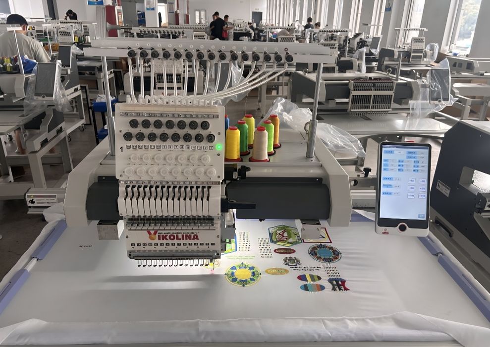 Бродировъчна машина Едноглава 1250 Х 550 Нов модел