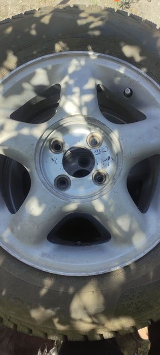 Диски легкосплавленные, титанка на 14